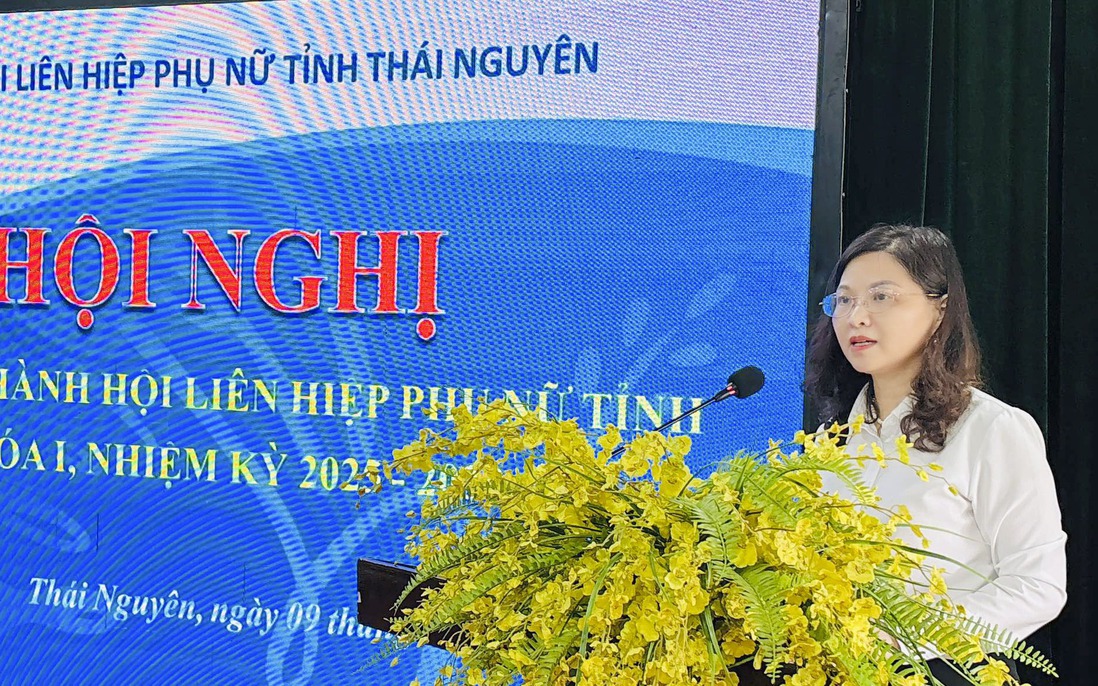 Bầu bà Trần Thị Linh giữ chức Phó Chủ tịch Hội LHPN tỉnh Thái Nguyên