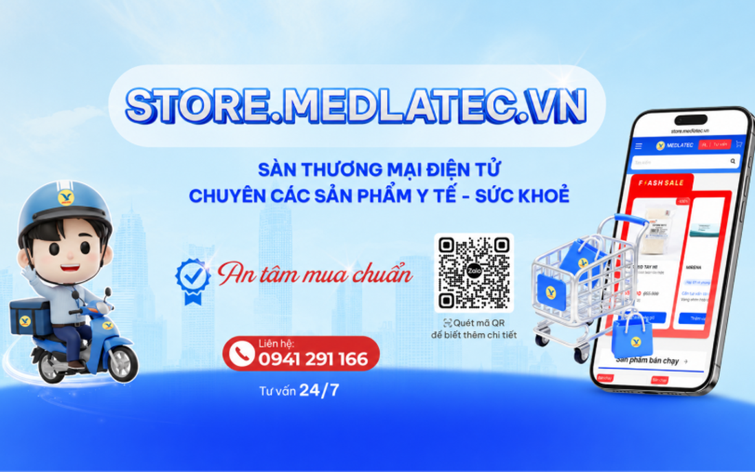 MEDLATEC ra mắt sàn thương mại điện tử chuyên các sản phẩm y tế, sức khỏe store.medlatec.vn