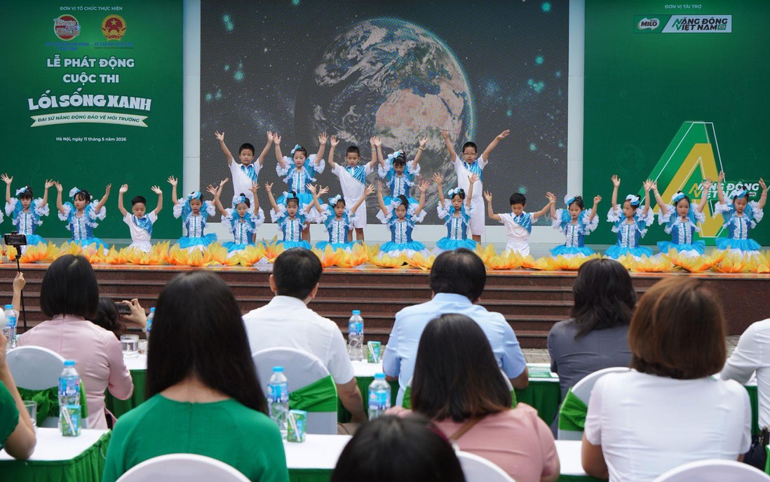 Khởi động cuộc thi toàn quốc lan tỏa lối sống xanh và năng động cho học sinh tiểu học