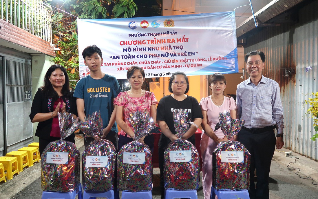 TPHCM: Chung tay xây dựng khu nhà trọ an toàn tại Thạnh Mỹ Tây