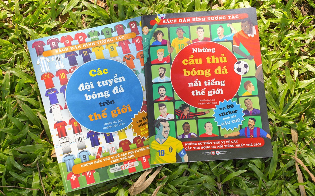 Sách về bóng đá dành cho fan nhí mùa World Cup