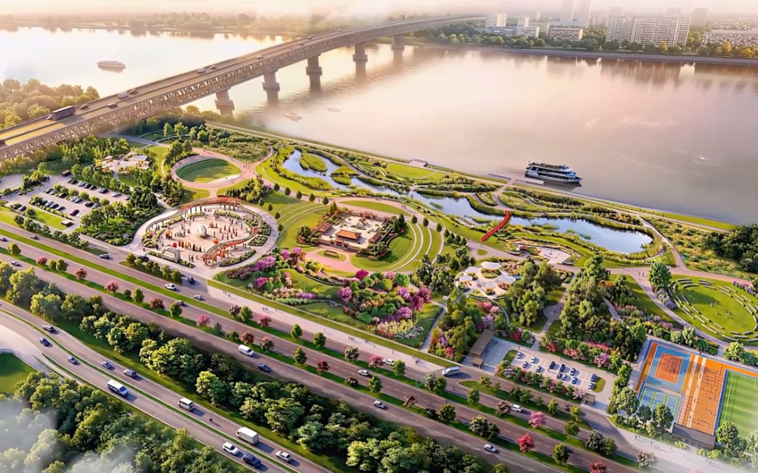 Xác định Sông Hồng là "trục xương sống", Hà Nội phấn đấu thành 1 trong 10 thủ đô hạnh phúc nhất thế giới