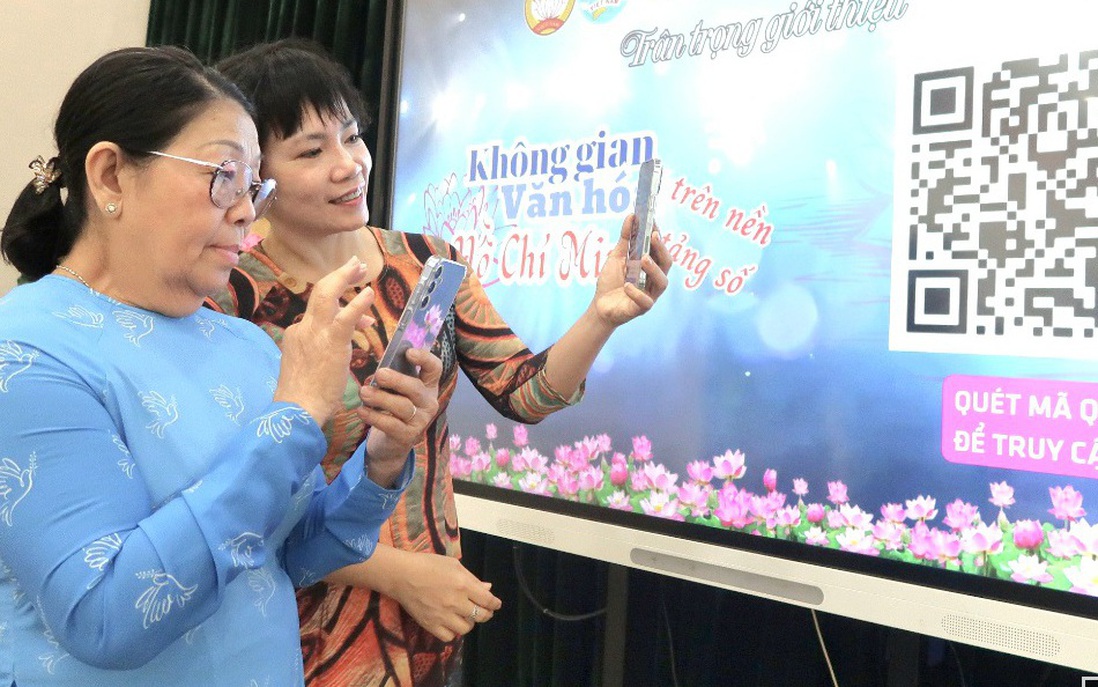 Ứng dụng công nghệ, phụ nữ Phú Thuận lan tỏa "Không gian văn hóa Hồ Chí Minh"