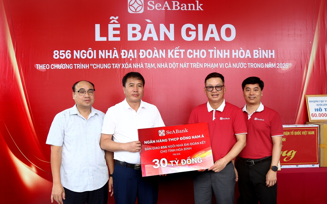 SeABank được vinh danh “Ngân hàng có trách nhiệm xã hội tiêu biểu 2026” nhờ loạt dấu ấn cộng đồng
