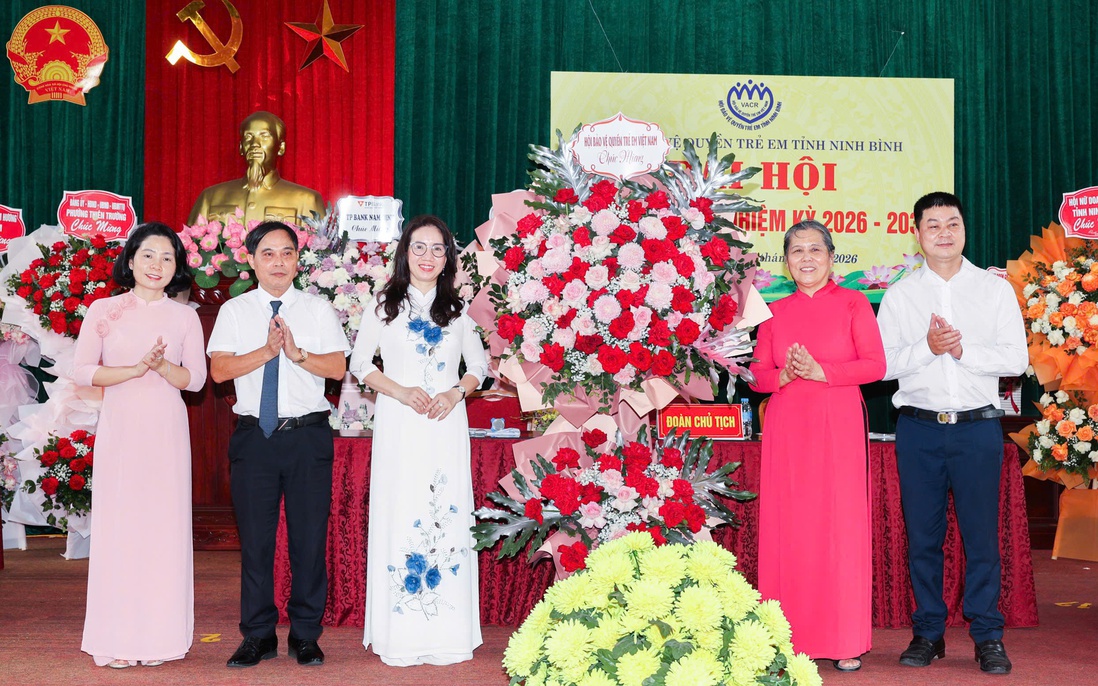 Bà Nguyễn Thu Hiền giữ chức Chủ tịch Hội Bảo quyền trẻ em tỉnh Ninh Bình
