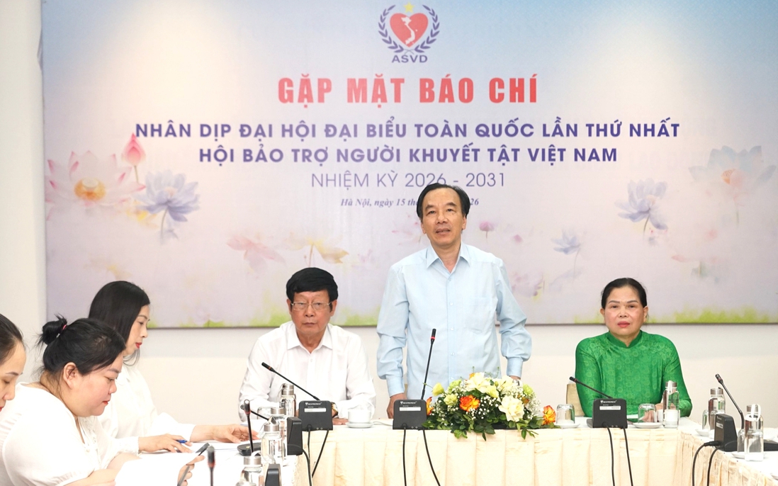 Hợp nhất 2 Hội thành Hội Bảo trợ người khuyết tật Việt Nam, tiến tới Đại hội lần thứ nhất