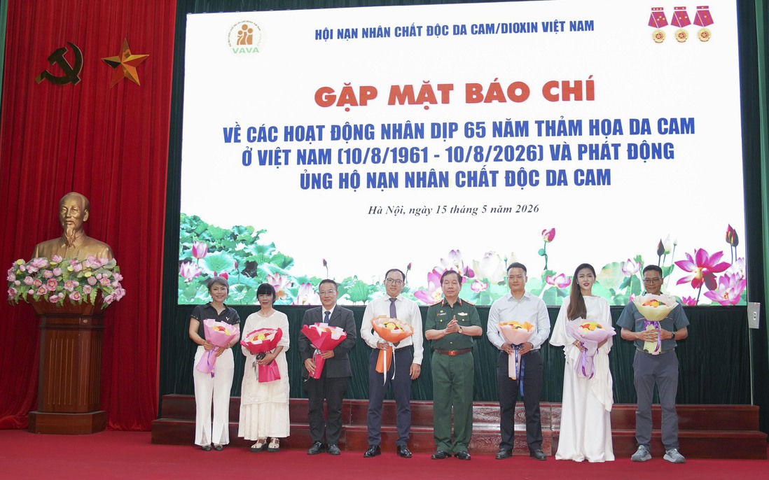 Hơn 3,1 tỉ đồng ủng hộ Nạn nhân chất độc da cam/dioxin Việt Nam