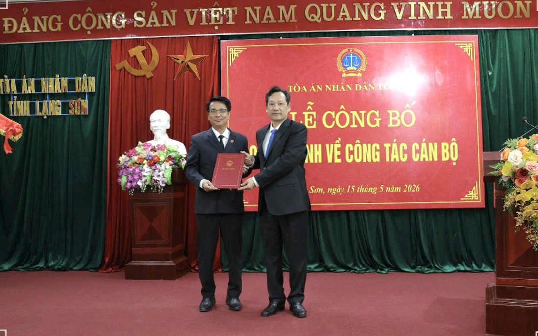 Tòa án nhân dân tỉnh Lạng Sơn có tân Chánh án