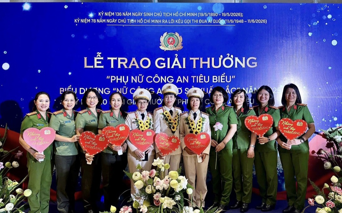 3 nữ cán bộ Công an Hải Phòng được Bộ Công an vinh danh