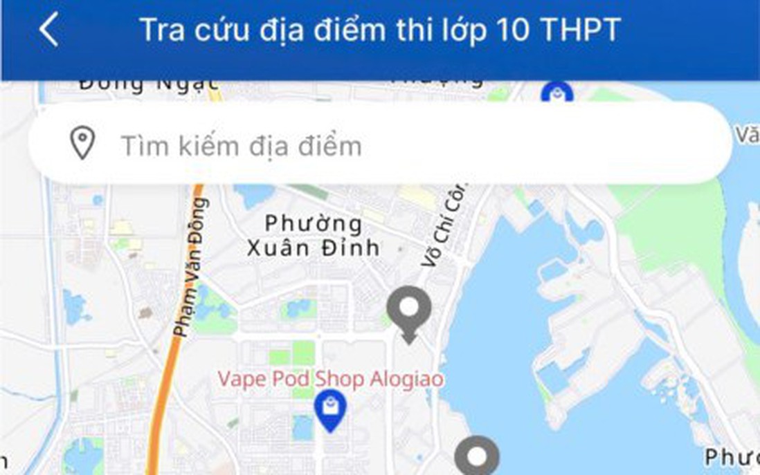 Tra cứu các điểm thi vào lớp 10 THPT trên iHanoi