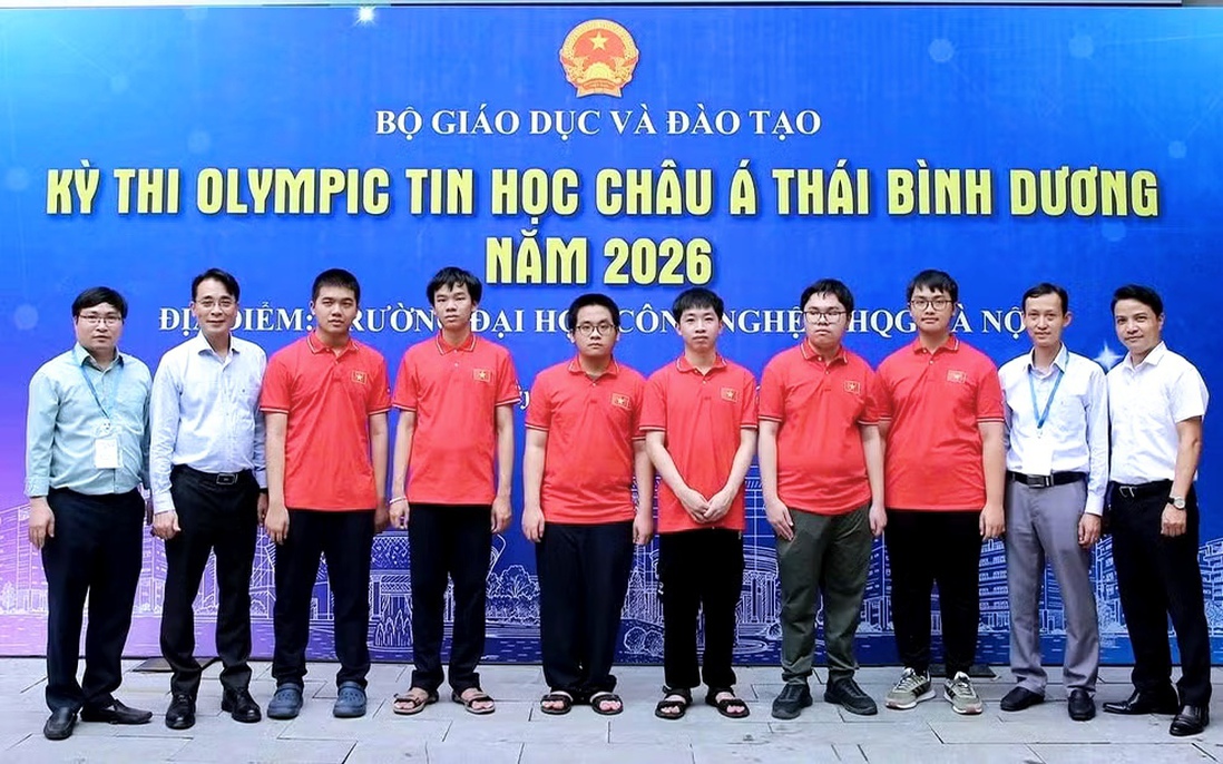 Việt Nam giành 6 huy chương tại Olympic Tin học châu Á-Thái Bình Dương
