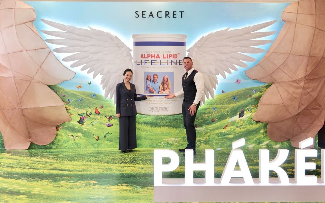 Seacret hợp tác NIG Nutritionals phân phối độc quyền Alpha Lipid Lifeline tại Việt Nam
