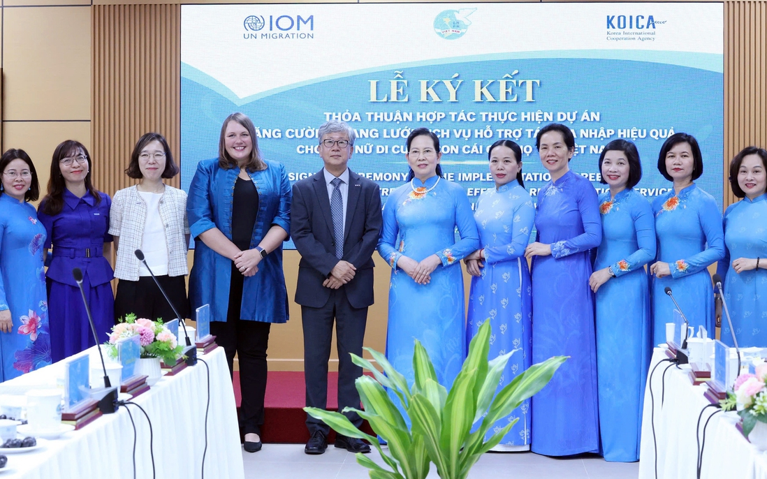 Tăng cường mạng lưới hỗ trợ phụ nữ di cư hồi hương và con cái của họ tại Việt Nam