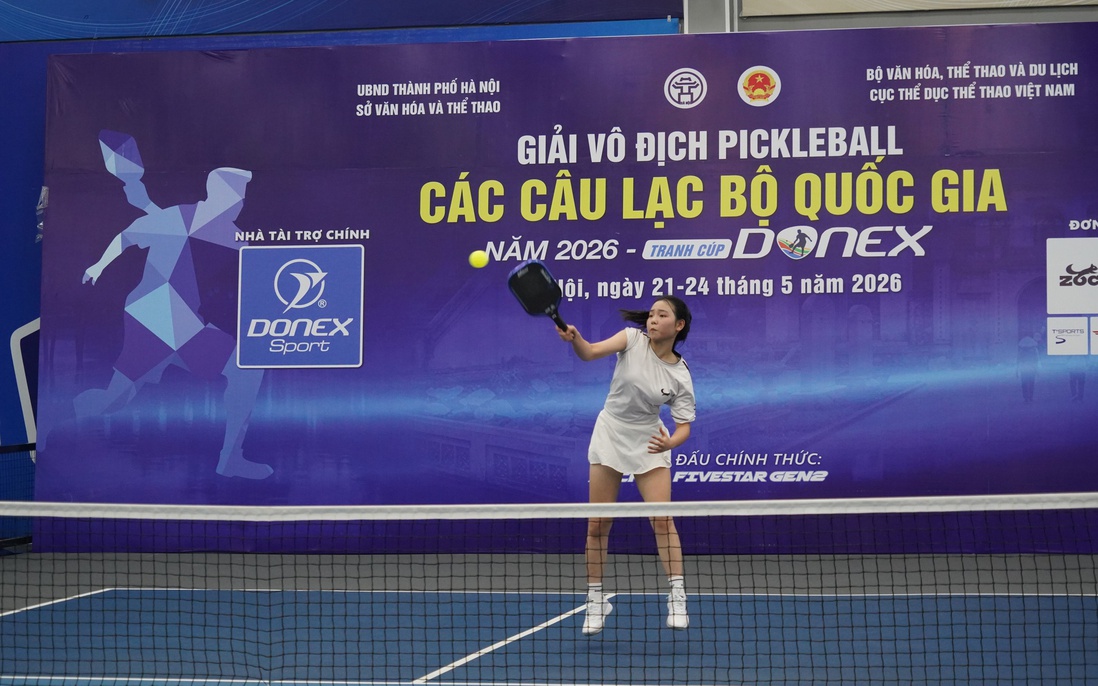 Gần 700 vận động viên tranh tài tại Giải vô địch Pickleball toàn quốc 2026