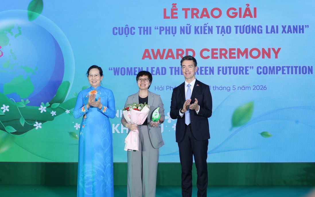 11 sáng kiến xuất sắc đoạt giải Cuộc thi "Phụ nữ kiến tạo tương lai xanh"