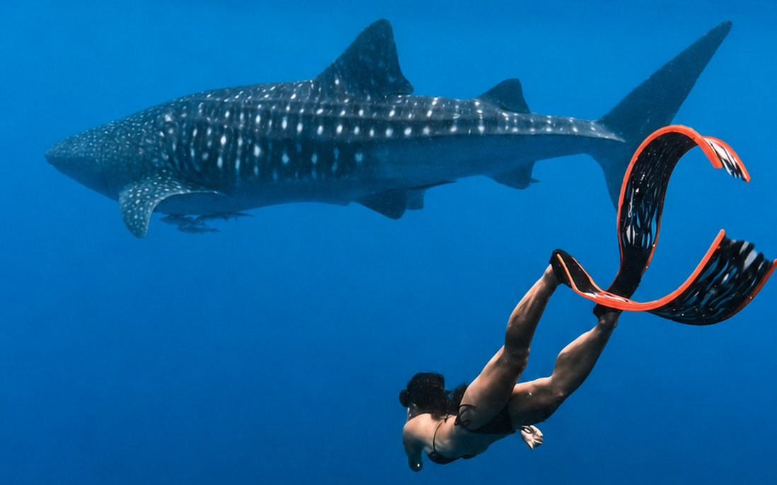 TS. Lê Thu Trang: Khi giảng viên đại học trở thành kỷ lục gia lặn tự do - freediving