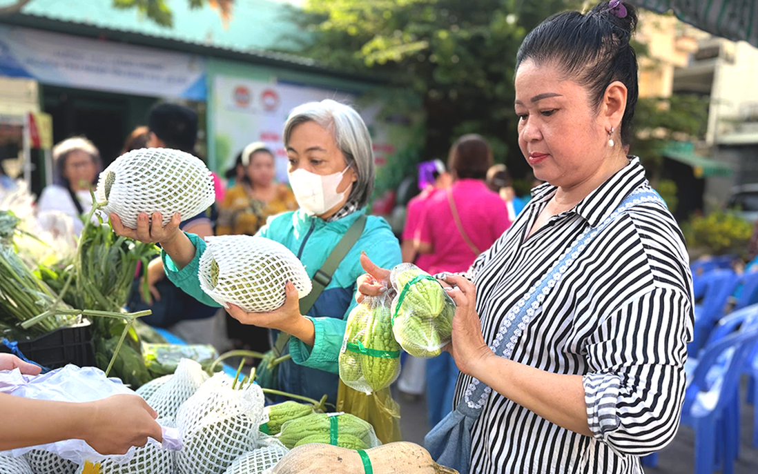 TPHCM: Ra mắt địa chỉ cung cấp nông sản sạch, an toàn tại Bình Thạnh