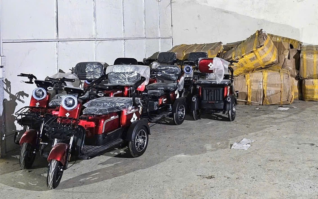 Thu giữ hơn 500 xe điện nhập lậu, giá trị tang vật trên 4 tỷ đồng
