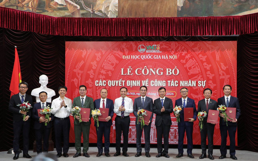 Đại học Quốc gia Hà Nội bổ nhiệm lãnh đạo các trường thành viên: Không có nữ Hiệu trưởng
