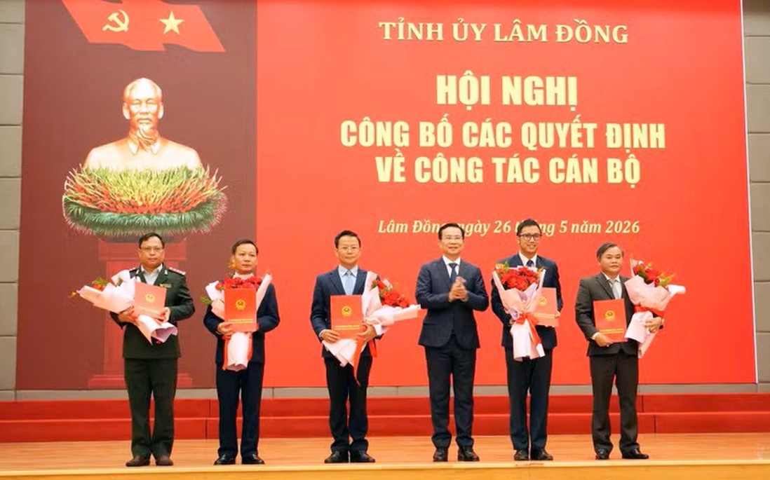 Tỉnh ủy Lâm Đồng điều động, luân chuyển vị trí nhiều cán bộ chủ chốt