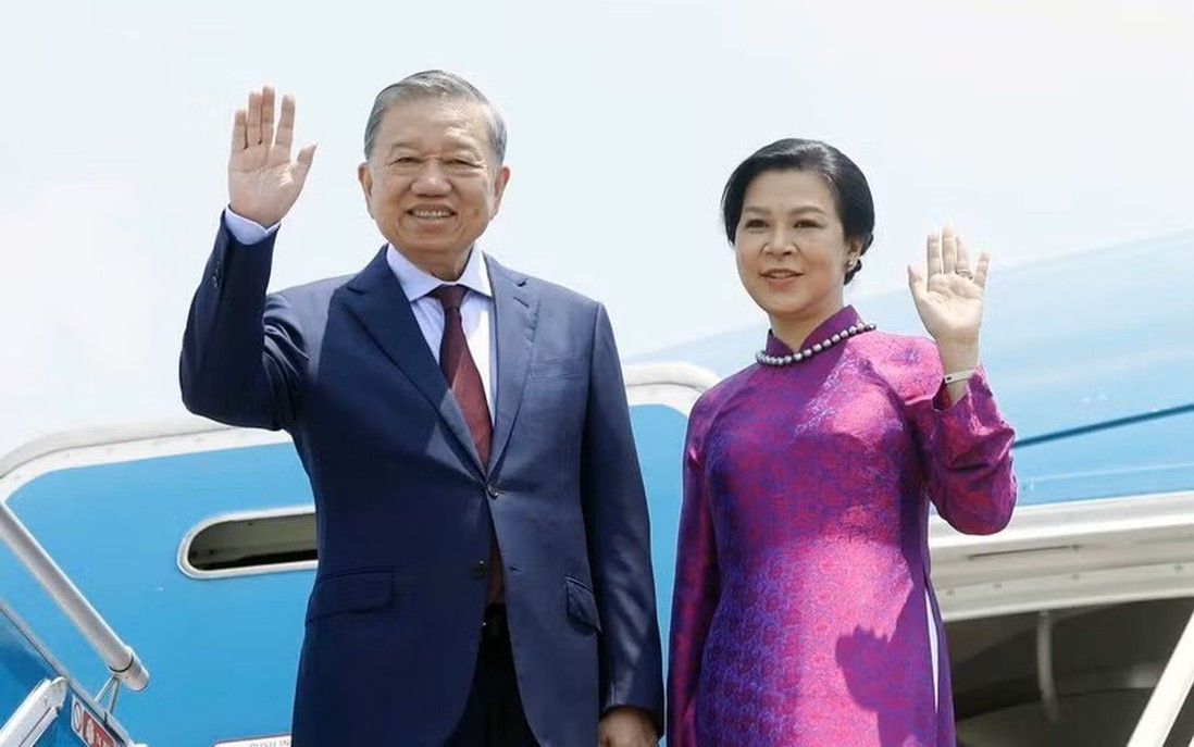 Tổng Bí thư, Chủ tịch nước Tô Lâm và Phu nhân lên đường thăm chính thức Thái Lan