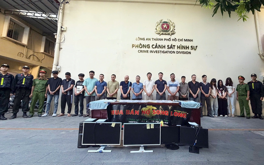 Triệt phá băng nhóm núp bóng công ty mua bán nợ, khởi tố 17 đối tượng