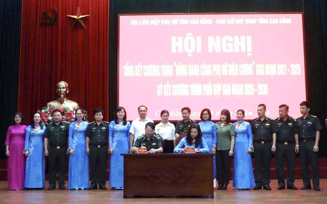 Cao Bằng: Ký kết Chương trình "Đồng hành cùng phụ nữ biên cương" giai đoạn 2026 - 2030
