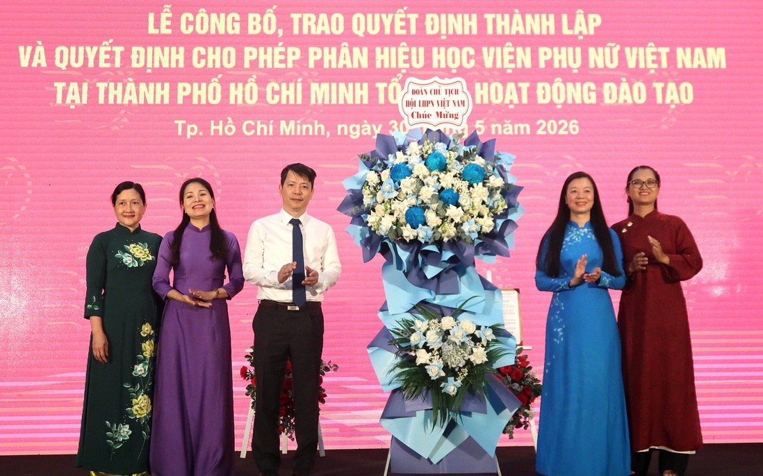 Phân hiệu Học viện Phụ nữ Việt Nam tại TPHCM chính thức được phép đào tạo