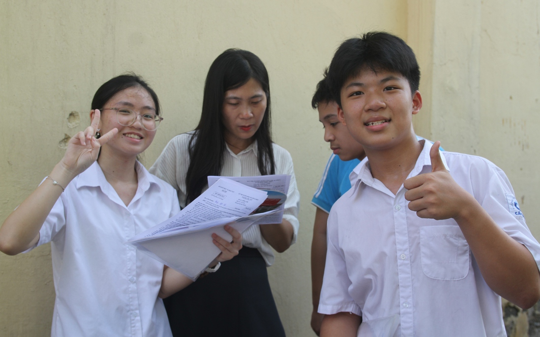Thi vào lớp 10 ở Hà Nội: Nhiều thí sinh tự tin có thể đạt điểm giỏi môn tiếng Anh