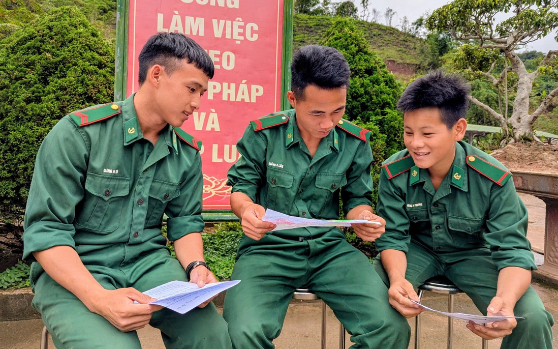 Chiến sĩ biên phòng ấm lòng với "Thư gửi hậu phương"