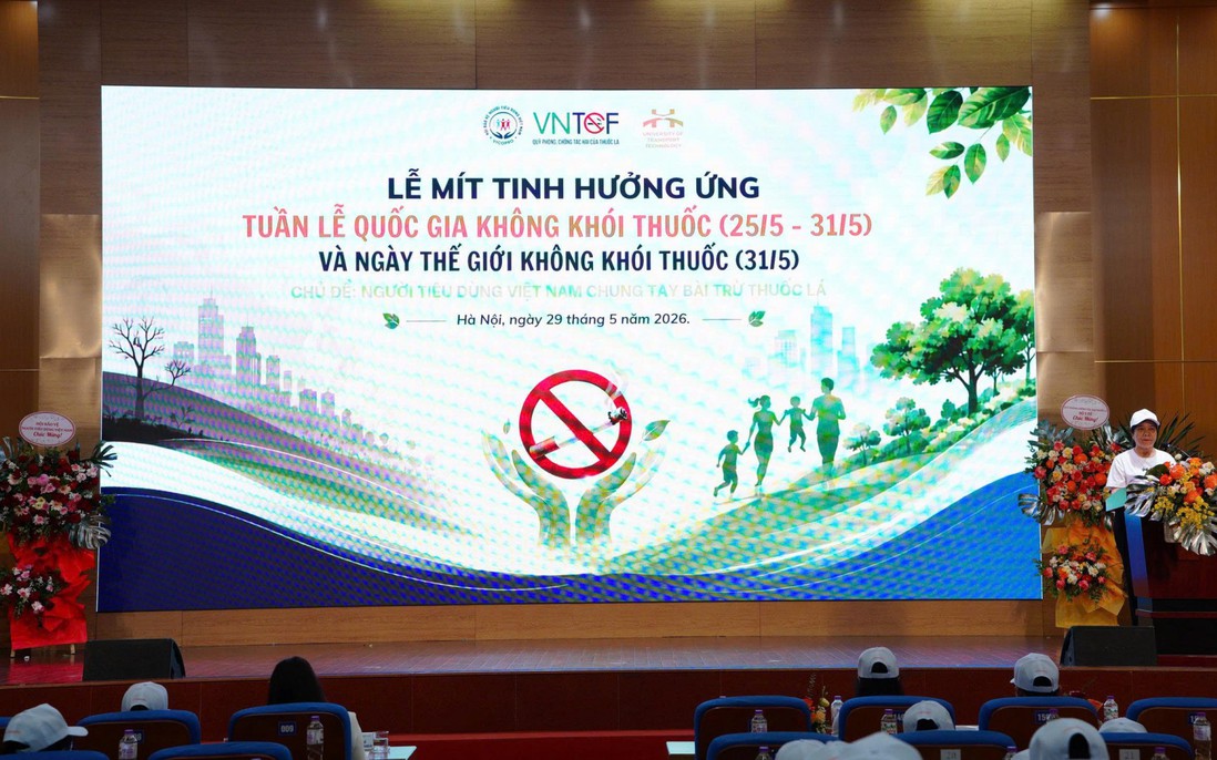 Lan tỏa thông điệp không khói thuốc trong môi trường đại học