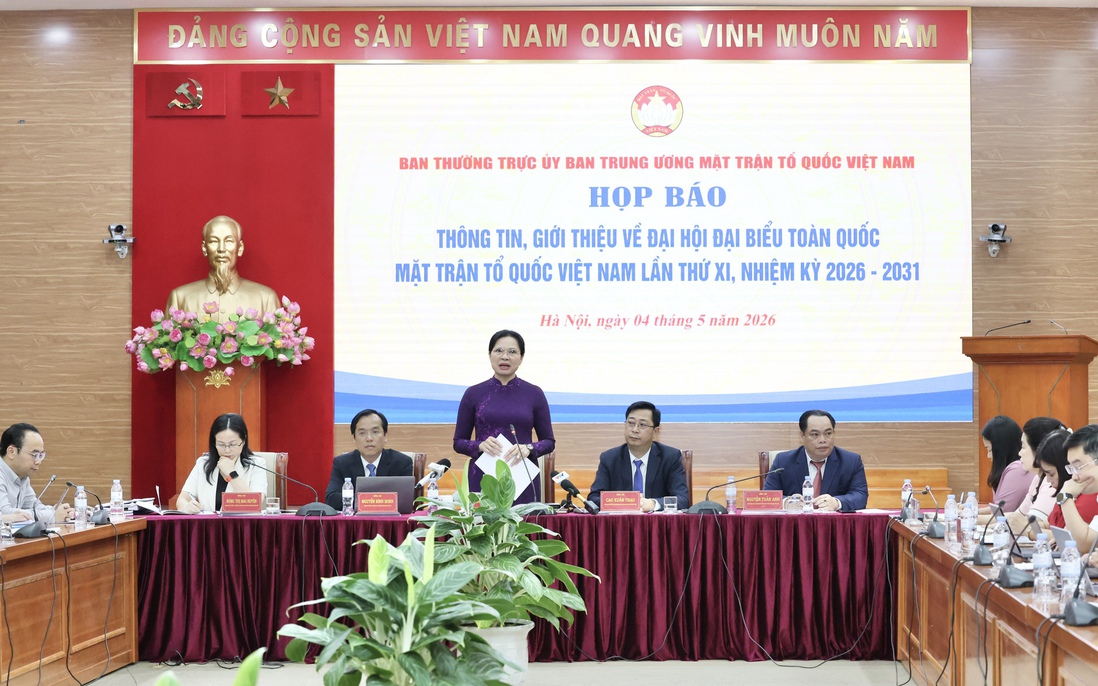 Thông cáo báo chí về Đại hội đại biểu toàn quốc Mặt trận Tổ quốc Việt Nam lần thứ XI, nhiệm kỳ 2026-2031