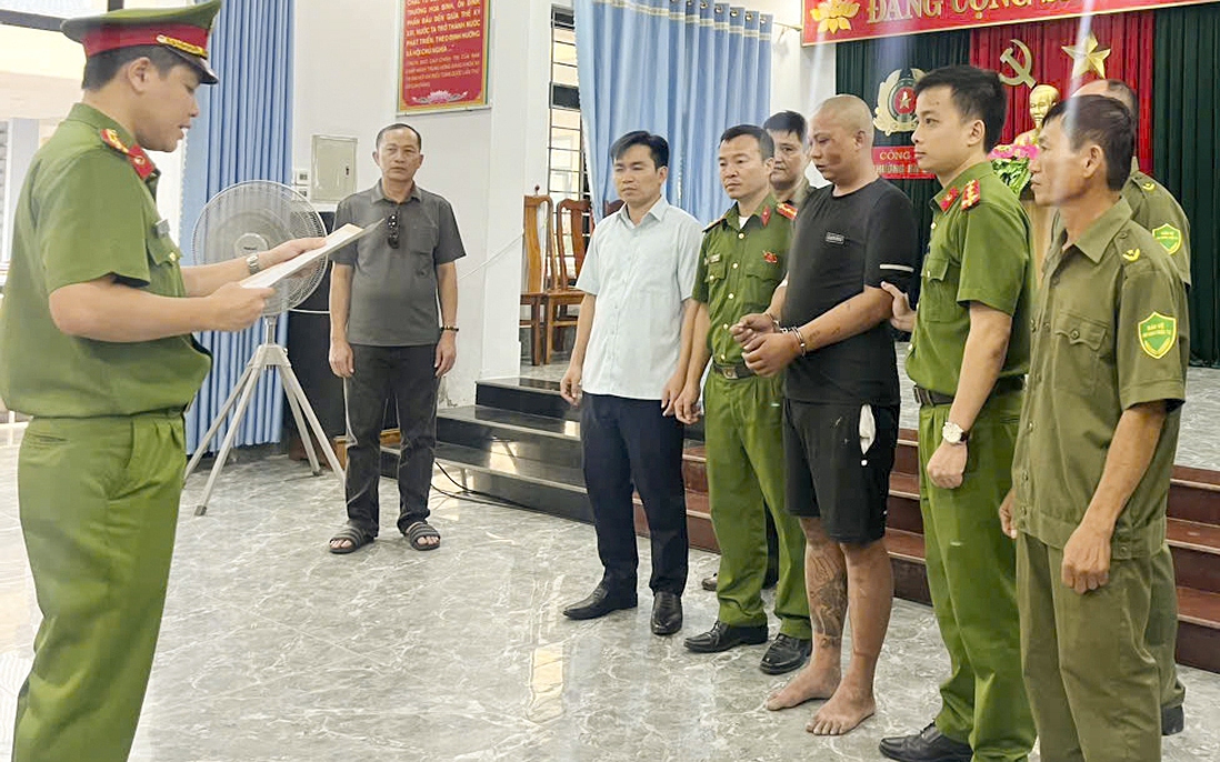 Đại úy công an bị chém trọng thương ngay tại trụ sở