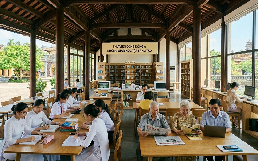 Huế: Đẩy mạnh học tập suốt đời qua hệ thống thiết chế văn hóa 