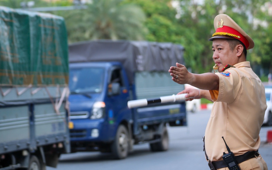 Hà Nội phân luồng giao thông phục vụ Đại hội đại biểu toàn quốc MTTQ Việt Nam