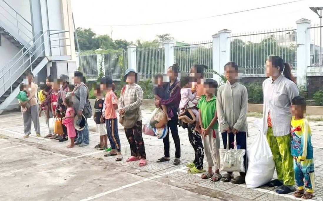 Phát hiện 22 người nhập cảnh trái phép để đi ăn xin