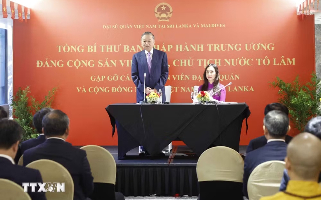 Biểu dương những nỗ lực của cộng đồng người Việt tại Sri Lanka