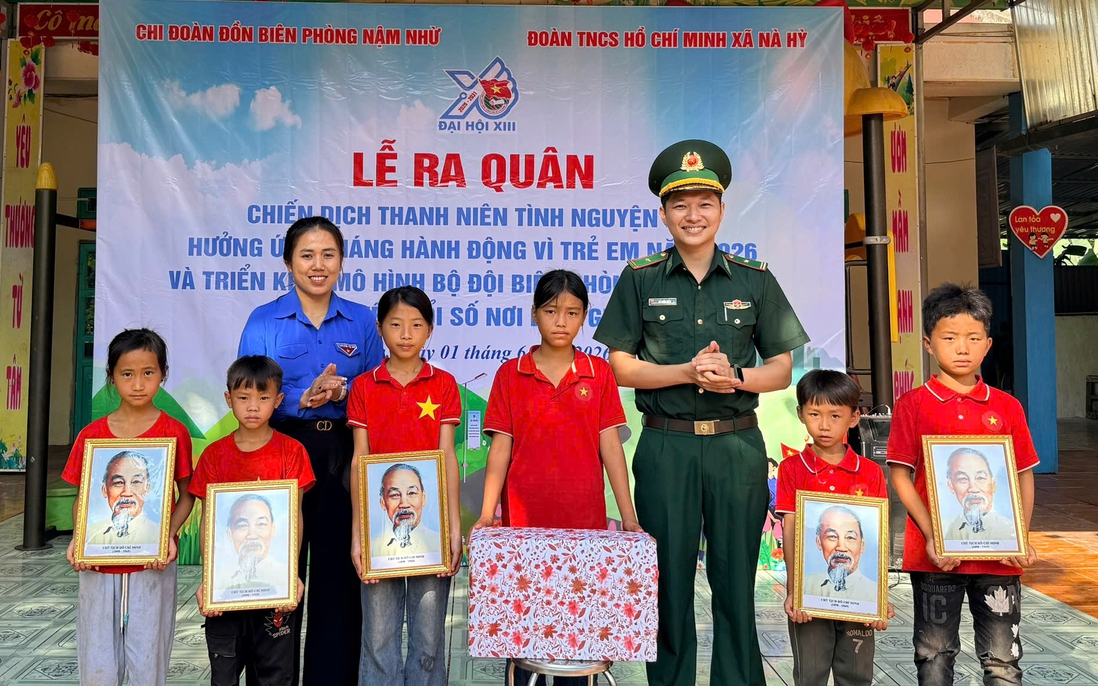Điện Biên: Mang Tết Thiếu nhi ấm áp đến trẻ em vùng biên giới