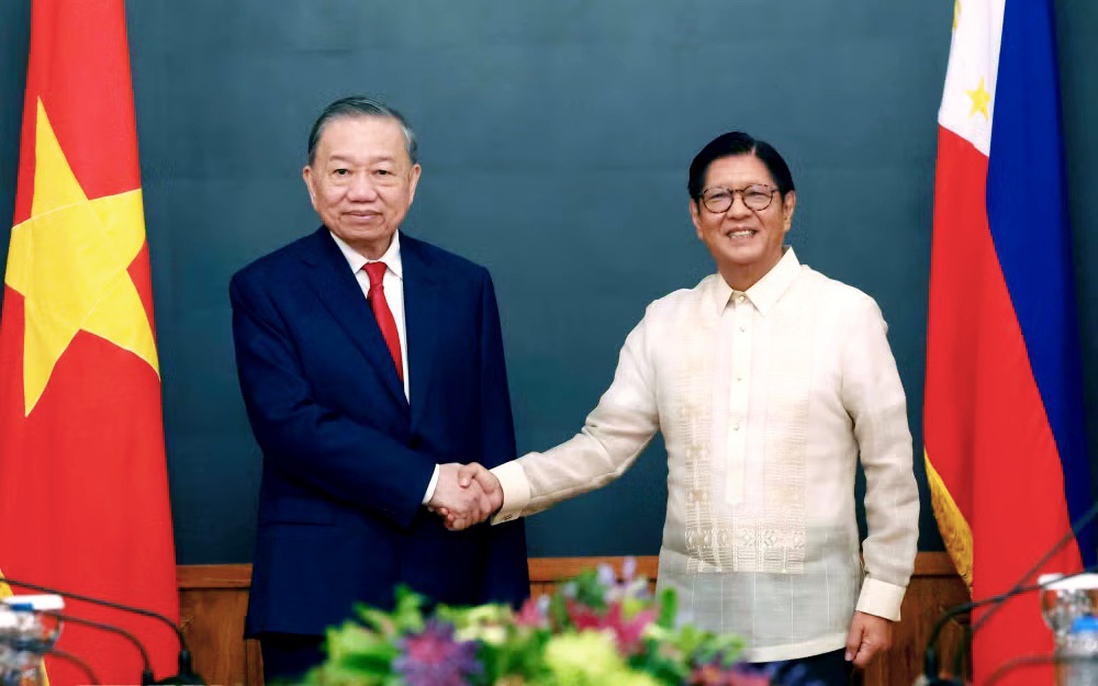 Tổng Bí thư, Chủ tịch nước Tô Lâm hội đàm với Tổng thống Philippines