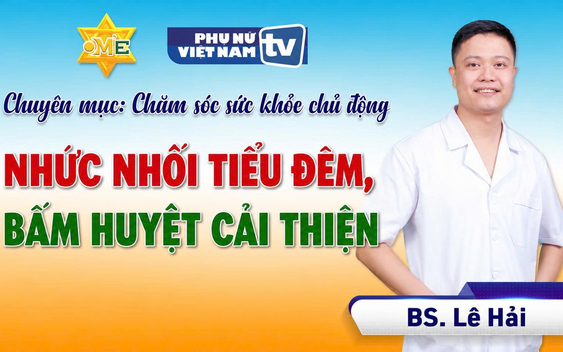 Hạn chế tiểu đêm hiệu quả bằng massage, bấm huyệt