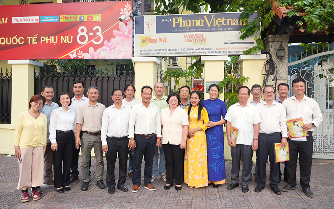 Lãnh đạo TPHCM ghi nhận những đóng góp của Báo Phụ nữ Việt Nam đối với phong trào phụ nữ thành phố