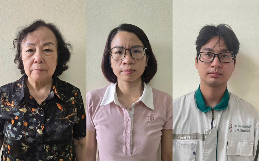 Sửa kết quả quan trắc nước thải, một Viện trưởng ở Hà Nội bị khởi tố