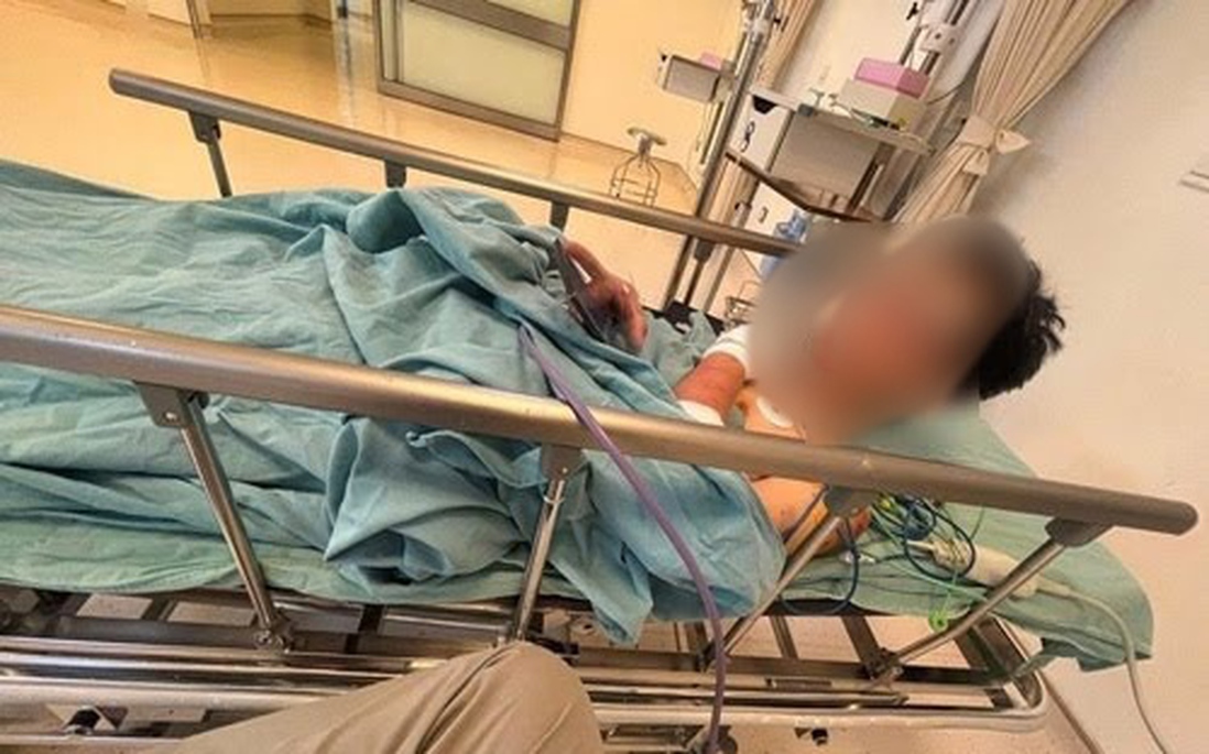 Hà Nội: Thắc mắc phí gửi xe tại hầm chung cư, tài xế bị chém nhập viện