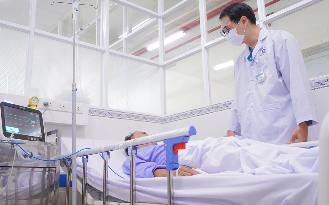Tự đến bệnh viện kịp thời, người đàn ông 38 tuổi được  cứu trước nguy cơ đột quỵ nhồi máu não