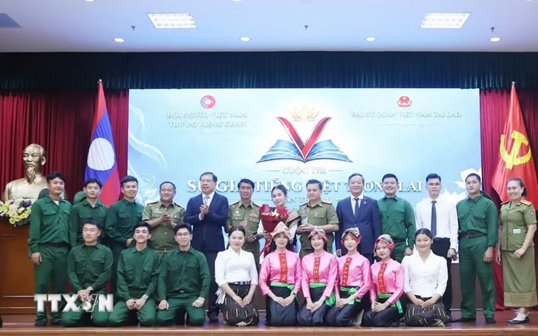 Tôn vinh tiếng Việt: Cầu nối bền vững gắn kết quan hệ đặc biệt Việt Nam-Lào