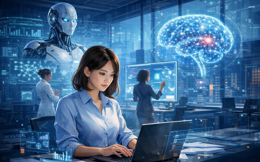 Dòng báo nữ trong kỷ nguyên AI: Giữ giá trị nhân văn trong nhịp sống số