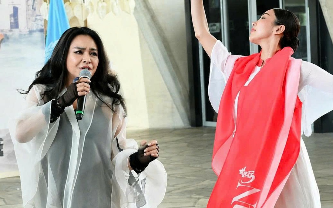NSND Thanh Lam gây ấn tượng tại UNESCO với những ca khúc về Hà Nội