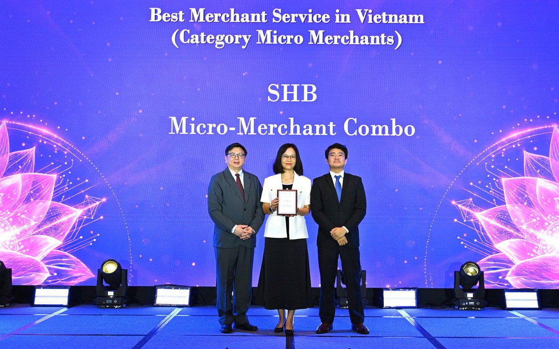 SHB được The Asian Banker vinh danh với giải pháp tài chính tốt nhất cho tiểu thương, hộ kinh doanh