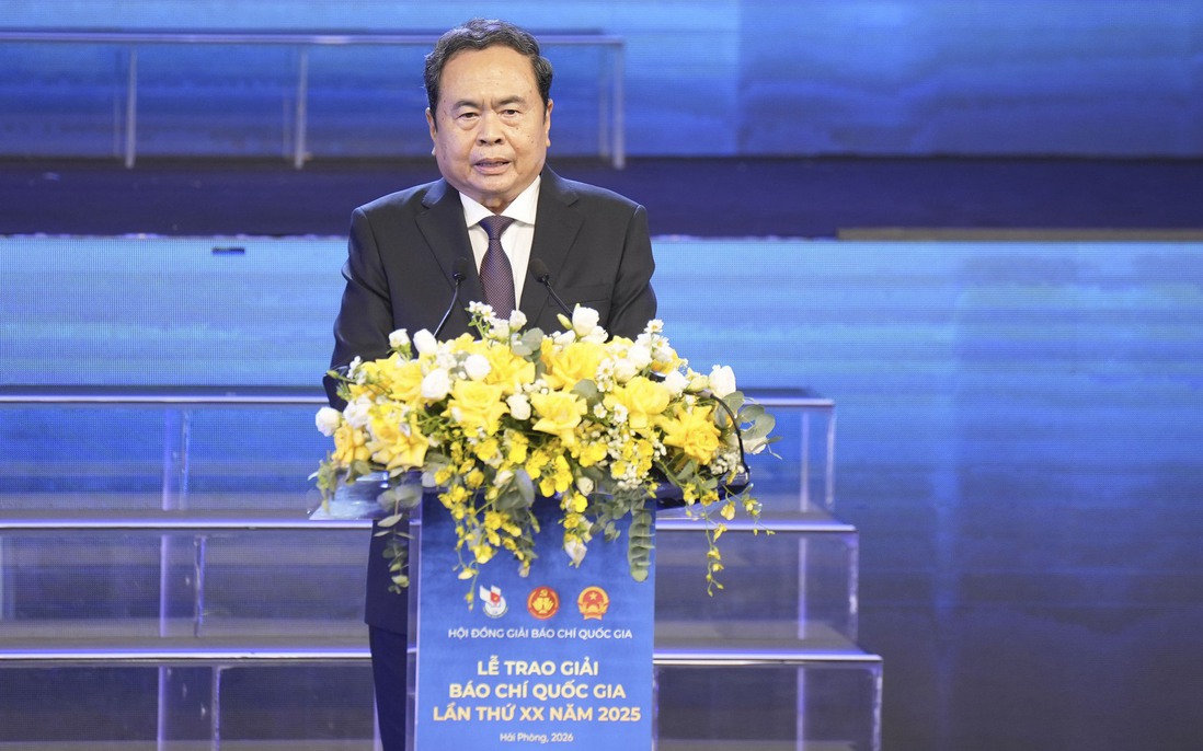 Chủ tịch Quốc hội Trần Thanh Mẫn: Báo chí phải tiên phong đổi mới để gánh vác trách nhiệm lớn hơn