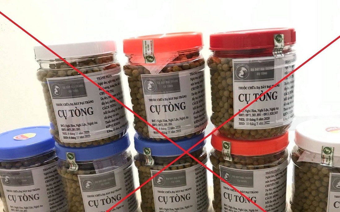 Tìm bị hại trong vụ bán thuốc giả "Đông y gia truyền Cụ Tòng"
